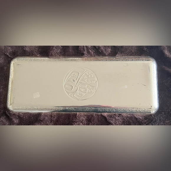 Clarence Wells - Haidi design silver serving tray in good condition - Picture 4 of 6